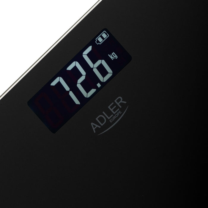 Везни за баня ADLER AD 8194b с презареждаща се USB-C черна