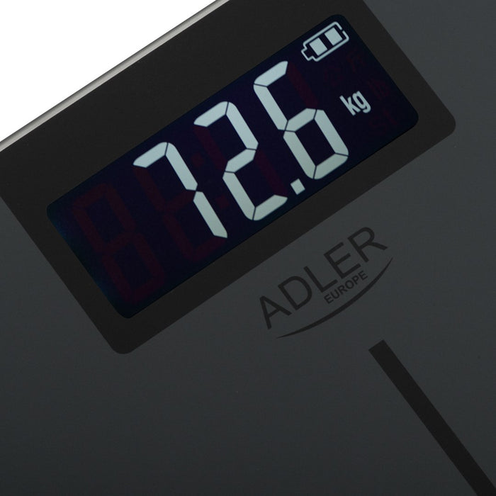 Везни за баня ADLER AD 8194s STRIPES, презареждащи се, USB-C, черни