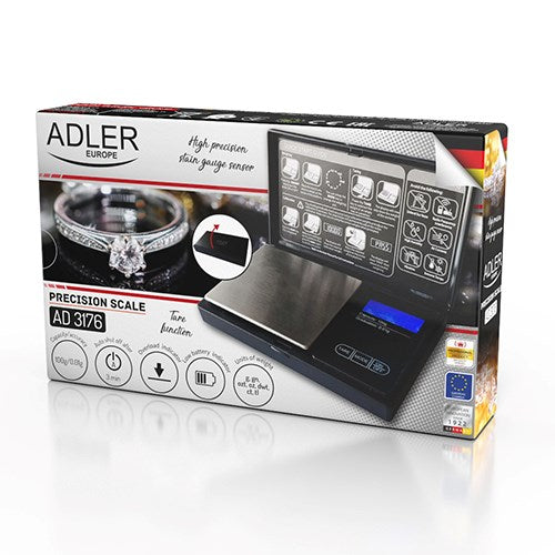 Прецизна везна ADLER AD 3176 Черна