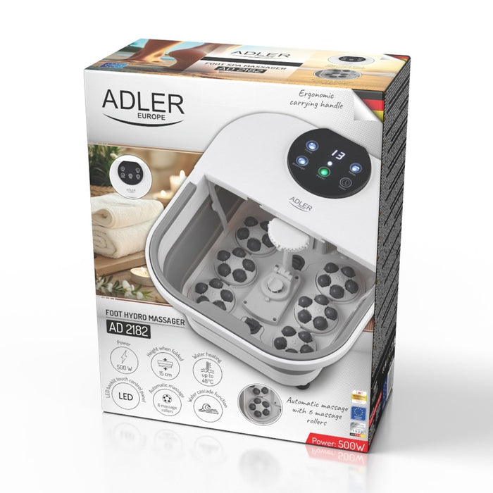Сгъваема спа вана за крака Adler AD 2182, бяла