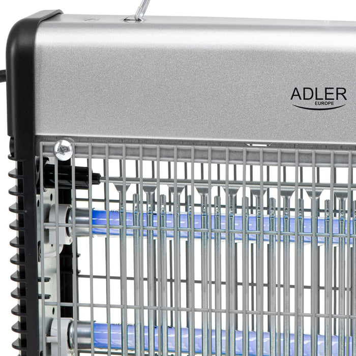 Инсектицидна лампа ADLER AD 7940 Черна, Сребриста