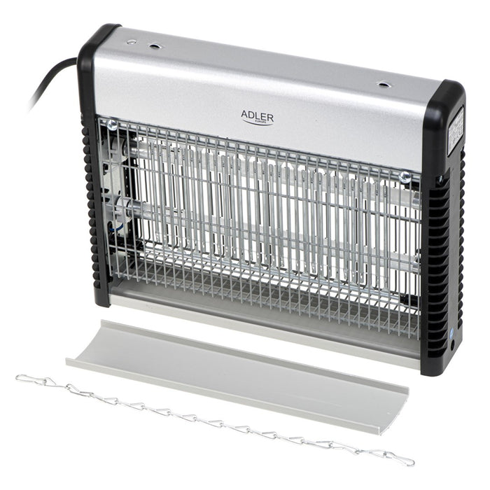 Инсектицидна лампа ADLER AD 7940 Черна, Сребриста