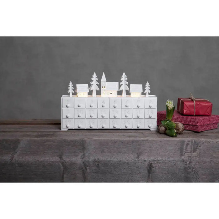 АДВЕНТ КАЛЕНДАР 37.5X22.5CM LED EGLO 410389