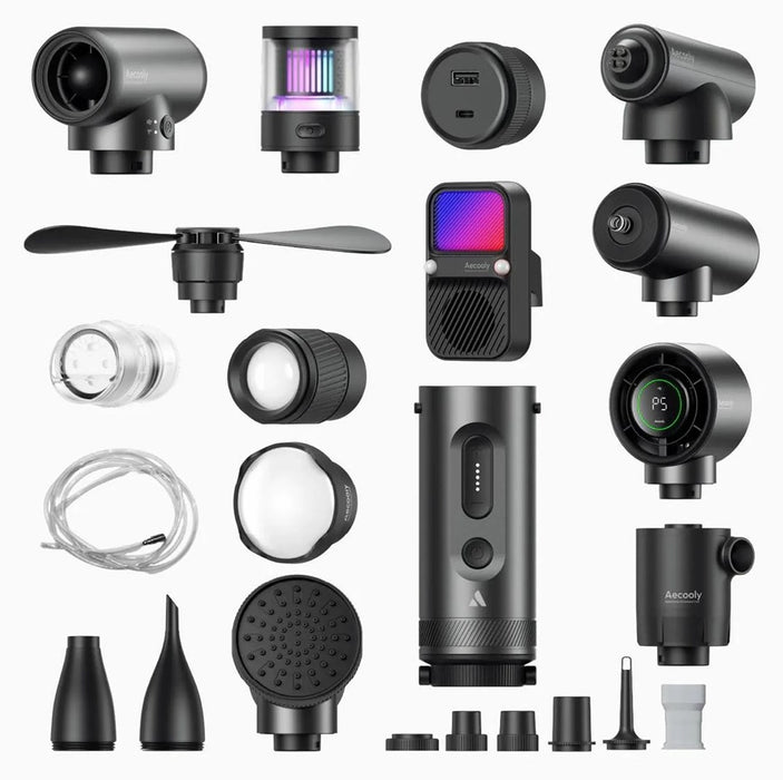 AECOOLY CamperPack – Модулен комплект за къмпинг USB-C 25.9Wh IPX7