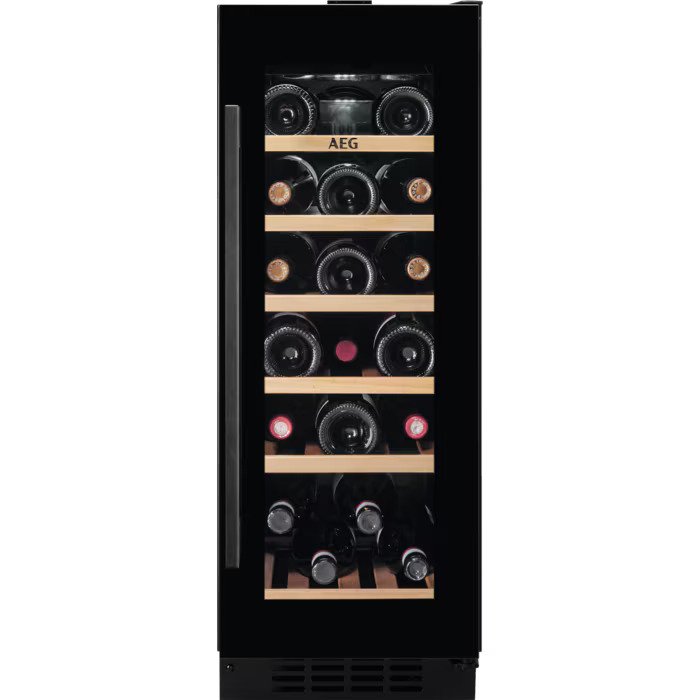 Вграден охладител AEG AWS4020B5B , 58 l, G , Да , Черен