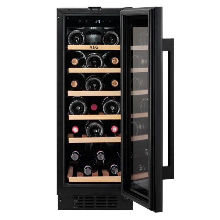 Вграден охладител AEG AWS4020B5B , 58 l, G , Да , Черен
