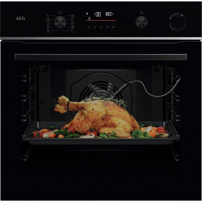 Фурна за вграждане AEG TR6PB531SB, SenseCook със SteamCrisp