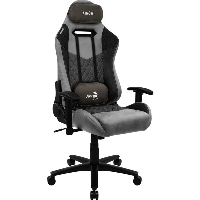 Aerocool DUKE AeroSuede Универсален гейминг стол черен сив