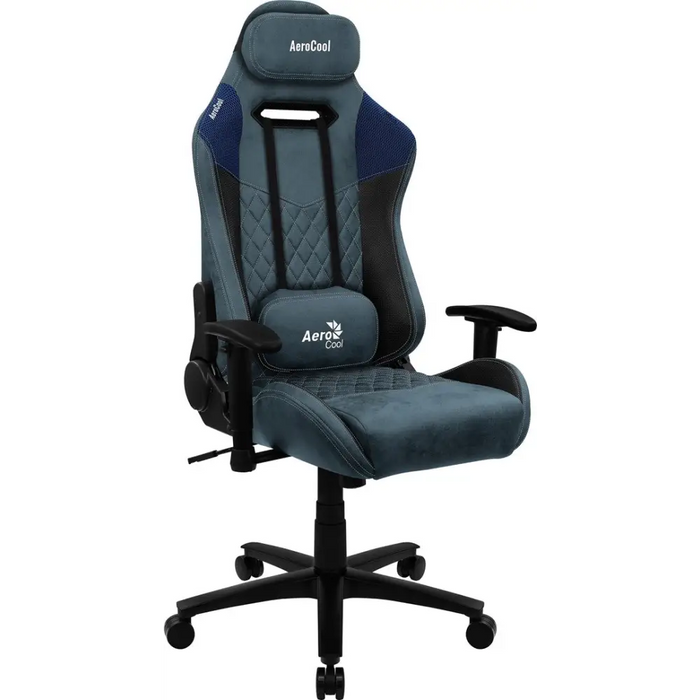 Aerocool DUKE AeroSuede Универсален гейминг стол Черен Син