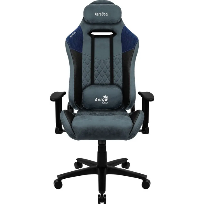 Aerocool DUKE AeroSuede Универсален гейминг стол Черен Син
