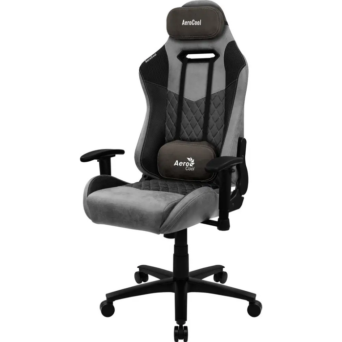 Aerocool DUKE AeroSuede Универсален гейминг стол черен сив