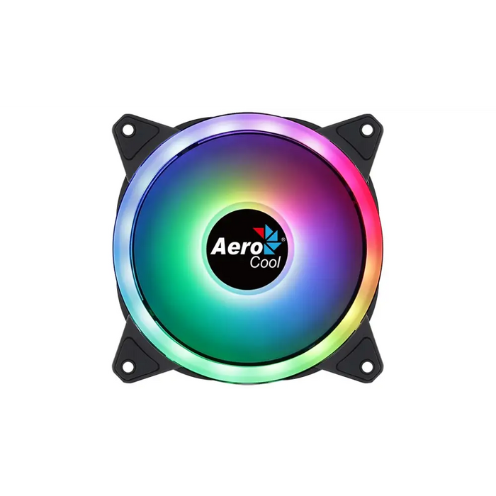 Aerocool Duo 12 ARGB 6-pin Computer case Fan 12 cm Черен