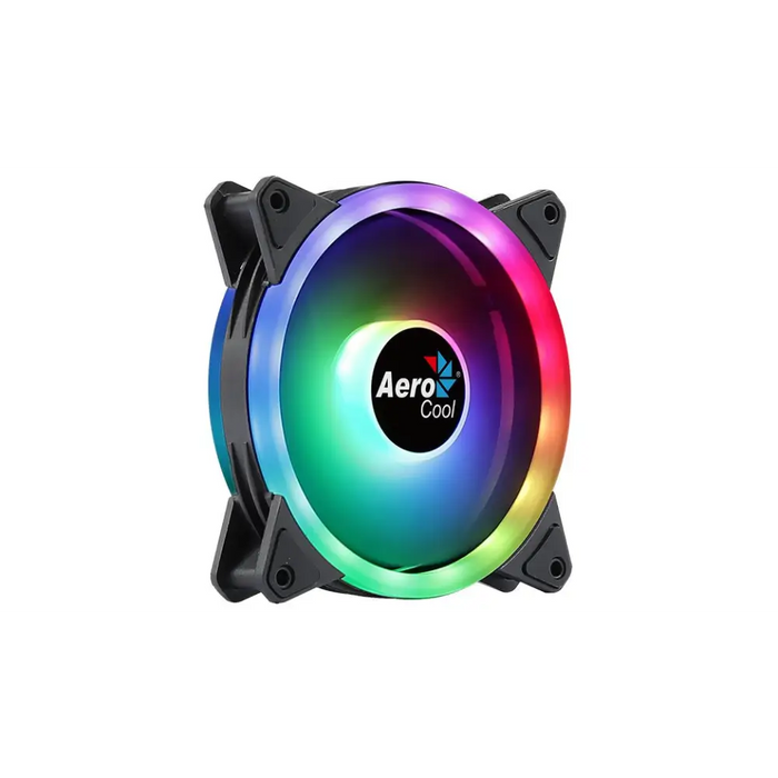 Aerocool Duo 12 ARGB 6-pin Computer case Fan 12 cm Черен