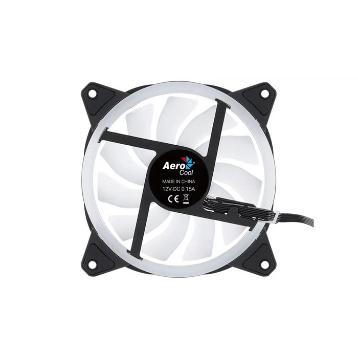 Aerocool Duo 12 ARGB 6-pin Computer case Fan 12 cm Черен
