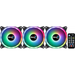 Aerocool DUO12PRO Kit 3xFan 12cm ARGB LED Dual Ring