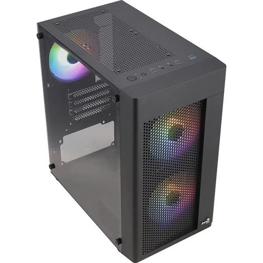 Aerocool HEXFORMBKV2 Micro ATX компютърна кутия с 3