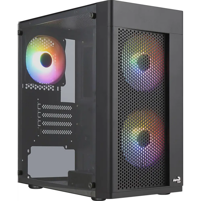 Aerocool HEXFORMBKV2 Micro ATX компютърна кутия с 3