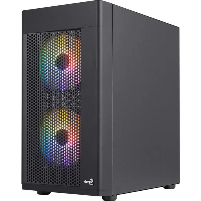 Aerocool HEXFORMBKV2 Micro ATX компютърна кутия с 3