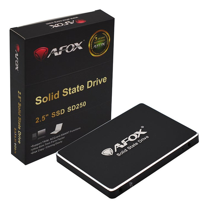 Вътрешен SSD диск AFOX SD250-2000GN 2 TB 2.5" Serial ATA III 3D NAND