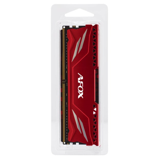 AFOX GAMING DDR4 16GB 3200MHZ CL16 RANK1 XMP2 ЧЕРВЕНА