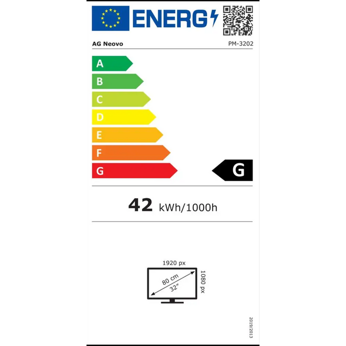 AG Neovo PM-3202 Signage Display Digital signage плосък