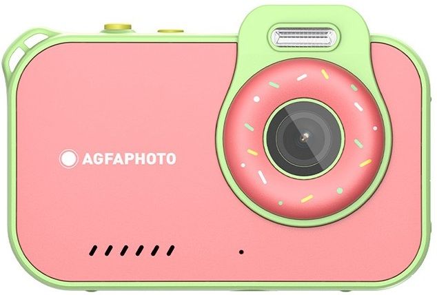 Детски фотоапарат AgfaPhoto - Realikids Cam Waterproof 2, розов