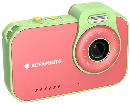 Детски фотоапарат AgfaPhoto - Realikids Cam Waterproof 2, розов