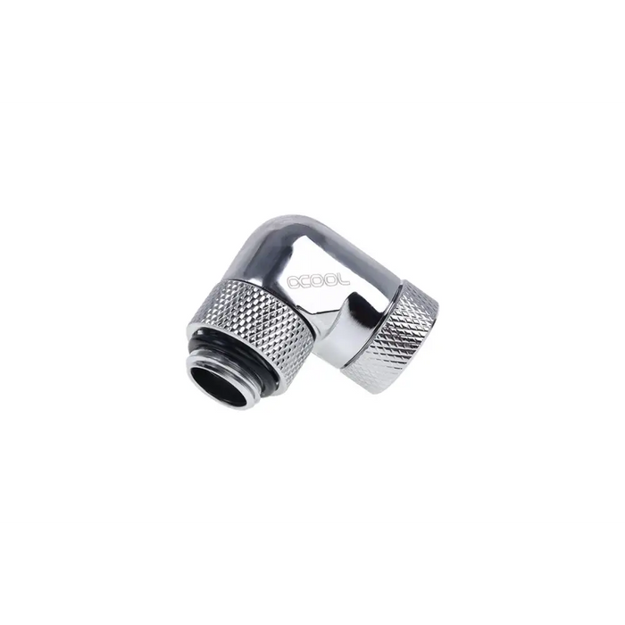 Ъглов адаптер Alphacool Eiszapfen 90° G1/4 външна към G1/4