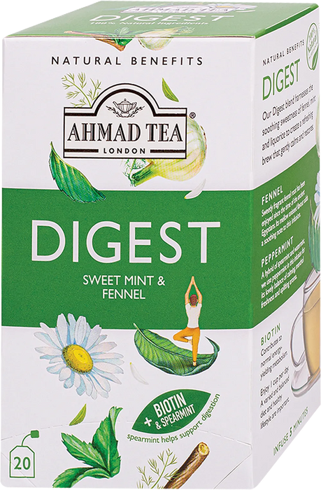 Чай за храносмилане Digest Sweet Mint&Fennel, 20 бр