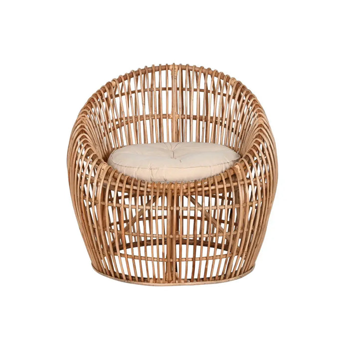 Aiatool Home ESPRIT Бамбук Pатан 70 x 70 x 74 cm
