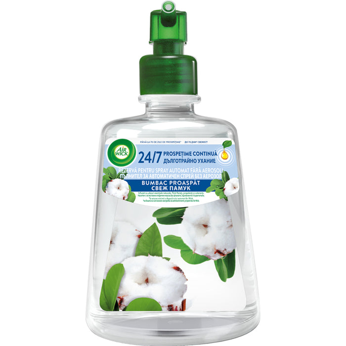 AIR WICK АКТИВ ФРЕШ ПЪЛН.СВЕЖ ПАМУК 228М