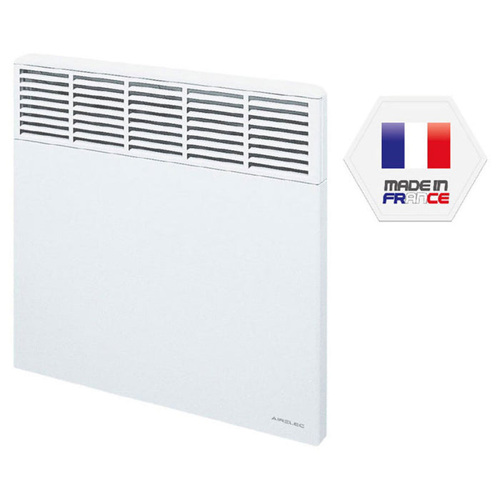КОНВЕКТОР AIRELEC BASIC PRO 1000W ОТОПЛЯЕМА ПЛОЩ ДО 11.00 m², БЯЛ