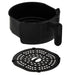 Airfryer Adler AD 6312 Фритюрник 2,5 литра без мазнина Черен