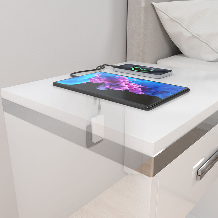 Зарядно за стена Aisens ASCH-65W2P077-W Бял 65 W