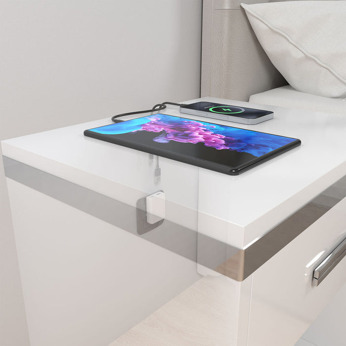 Зарядно за стена Aisens ASCH-30W2P074-W Бял 30 W