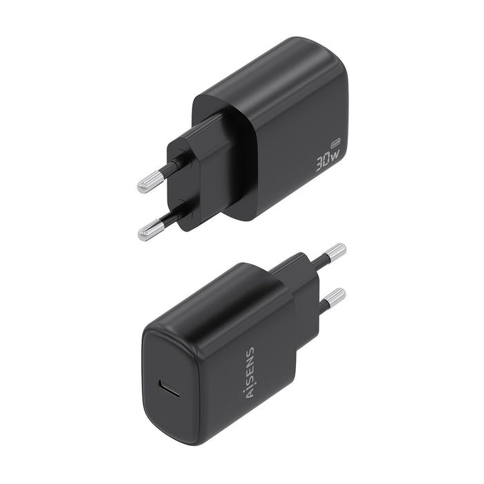 Зарядно за стена Aisens A110-0976 Черен 30 W
