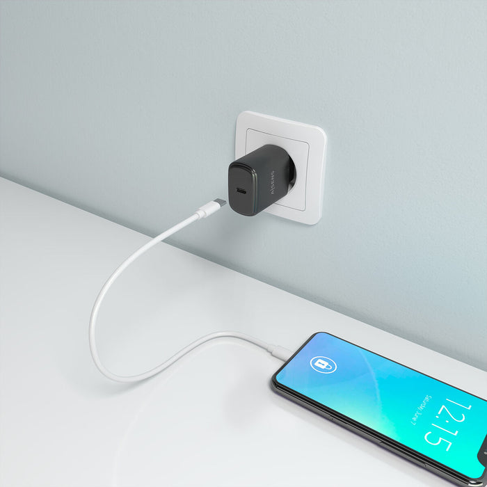 Зарядно за стена Aisens A110-0976 Черен 30 W