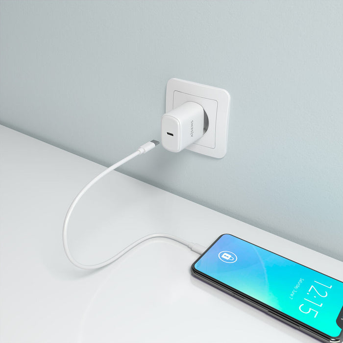 Зарядно за стена Aisens A110-0975 Бял 30 W