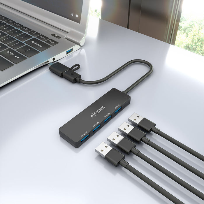 USB Cable Aisens A109-0987 Черен