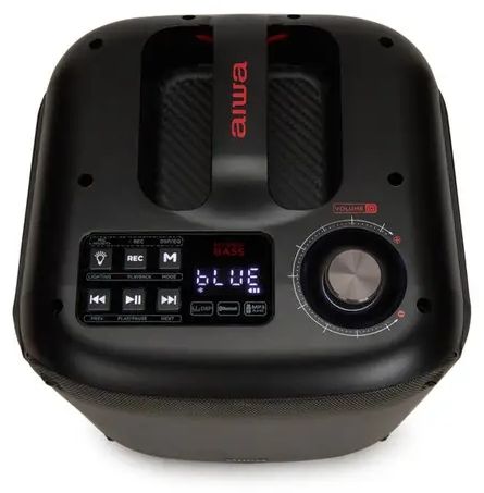 Парти караоке система Aiwa - KTSP-270, Bluetooth, RGB, черна