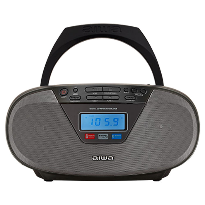 Aiwa BBTU-400BK преносима стерео система аналогова и цифрова 6 W FM черна MP3 възпроизвеждане