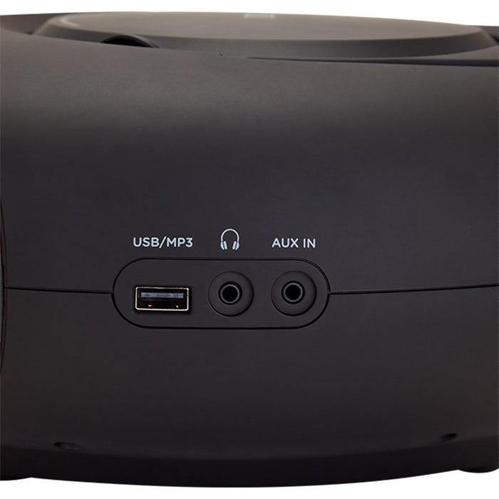 Aiwa BBTU-400BK преносима стерео система аналогова и цифрова 6 W FM черна MP3 възпроизвеждане