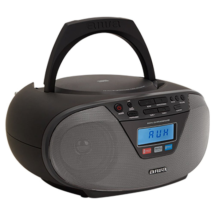 Aiwa BBTU-400BK преносима стерео система аналогова и цифрова 6 W FM черна MP3 възпроизвеждане