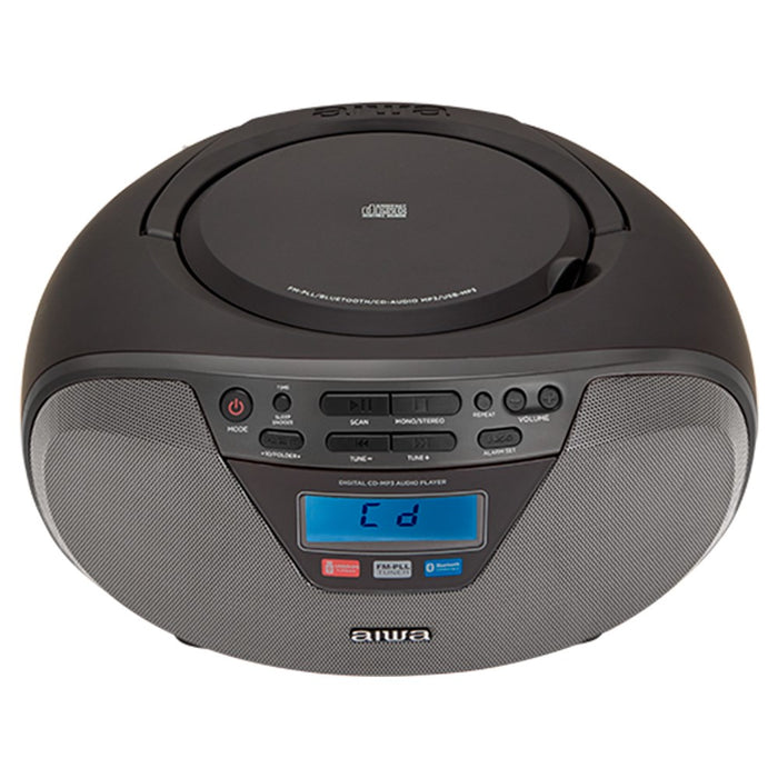 Aiwa BBTU-400BK преносима стерео система аналогова и цифрова 6 W FM черна MP3 възпроизвеждане