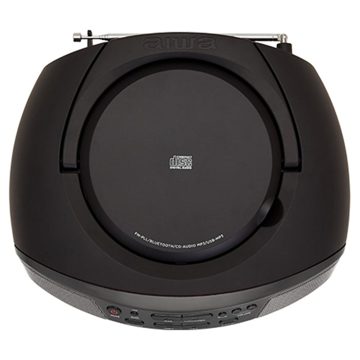 Aiwa BBTU-400BK преносима стерео система аналогова и цифрова 6 W FM черна MP3 възпроизвеждане