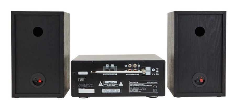 Aiwa MSBTU-700DAB домашна аудио система Домашна аудио микро система 25 W Арктическо синьо, Черен
