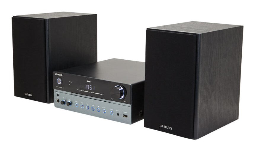 Aiwa MSBTU-700DAB домашна аудио система Домашна аудио микро система 25 W Арктическо синьо, Черен
