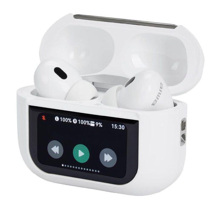 Безжични Слушалки с Кутия за Зареждане Aiwa EBTW-350WT Бял