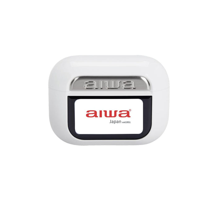 Безжични Слушалки с Кутия за Зареждане Aiwa EBTW-350WT Бял