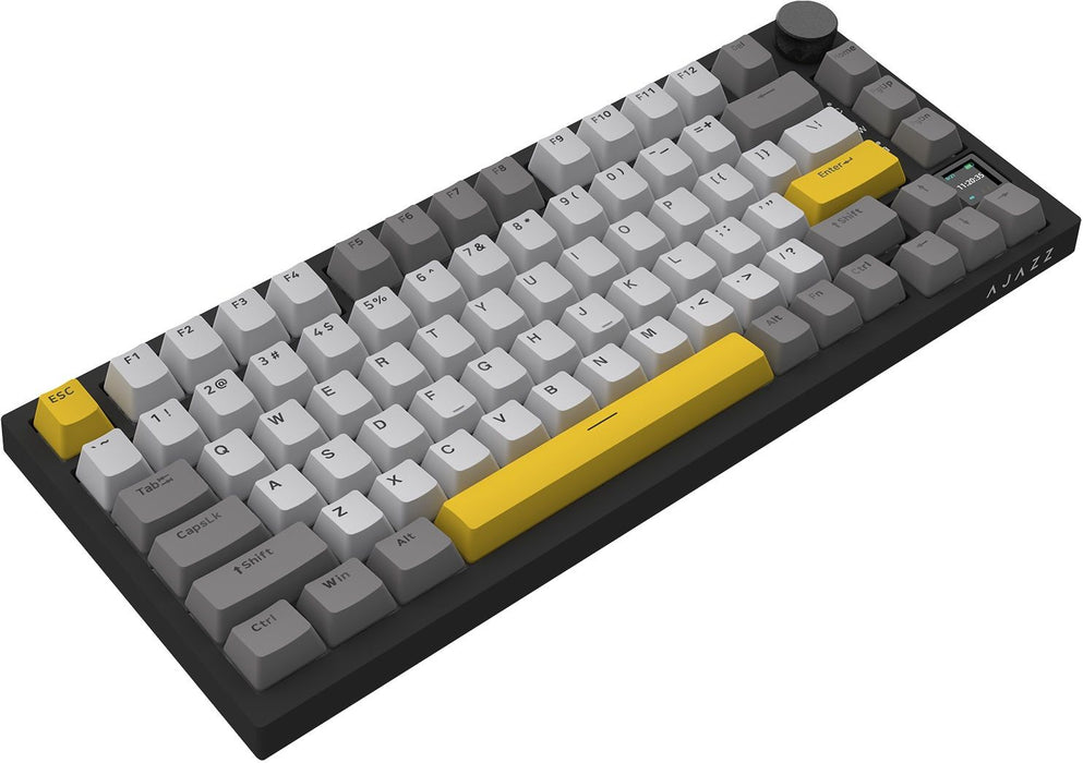Механична клавиатура AJAZZ– AK820 Pro, безжична, Gift Switch, RGB, сива